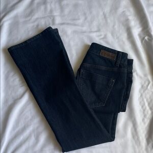 DKNY Blue Jeans with Brown Label